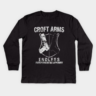 Croft Arms Kids Long Sleeve T-Shirt